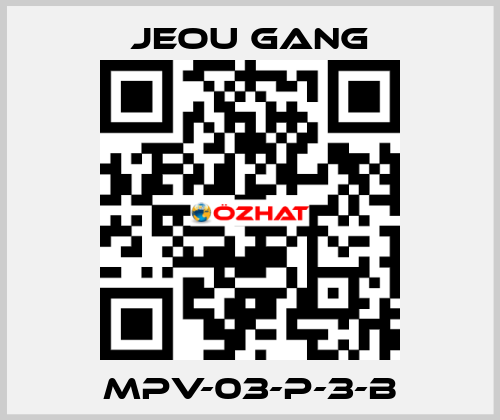 MPV-03-P-3-B Jeou Gang