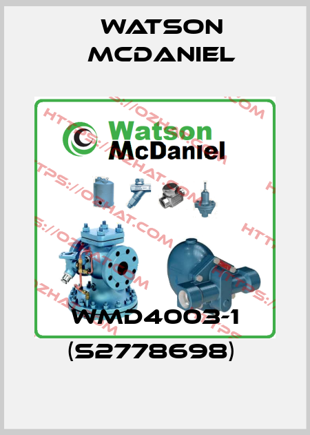 WMD4003-1 (S2778698)  Watson McDaniel