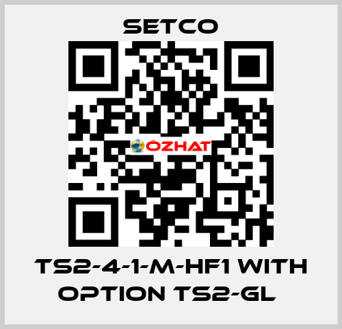 TS2-4-1-M-HF1 WITH OPTION TS2-GL  SETCO