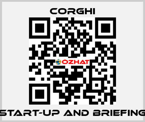 Start-up and briefing Corghi