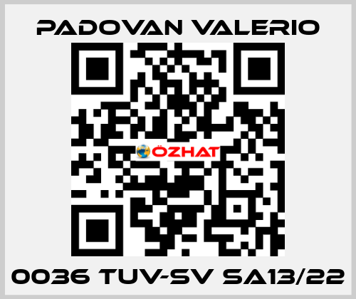 0036 TUV-SV SA13/22 PADOVAN VALERIO