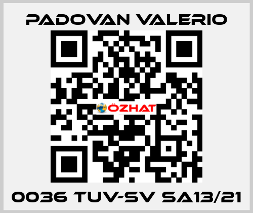 0036 TUV-SV SA13/21 PADOVAN VALERIO
