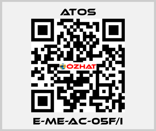 E-ME-AC-05F/I  Atos