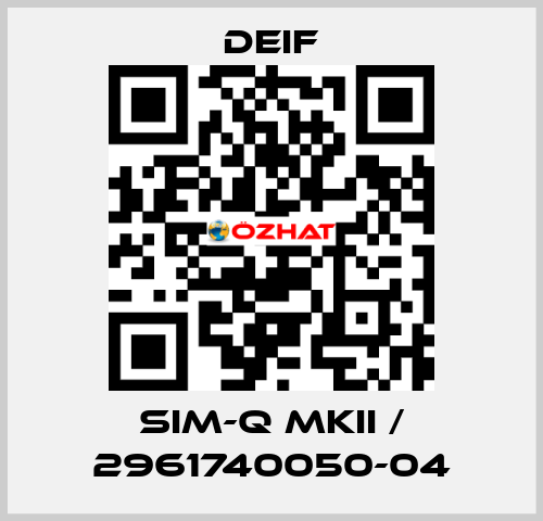 SIM-Q MKII / 2961740050-04 Deif