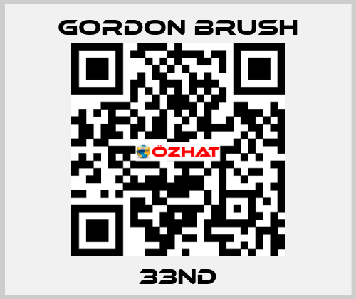 33ND Gordon Brush