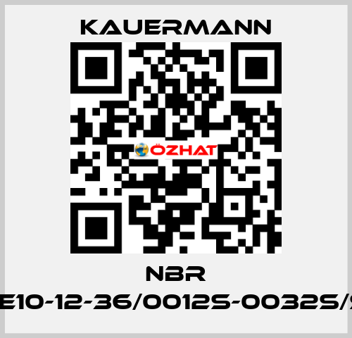 NBR Buckle10-12-36/0012S-0032s/SHA70 Kauermann