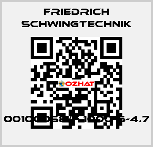 00100058/F 1000-6-4.7 Friedrich Schwingtechnik