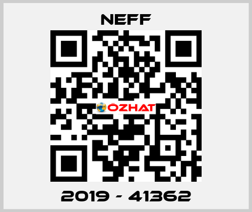 2019 - 41362 Neff