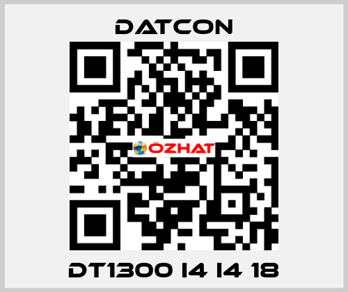 DT1300 I4 I4 18 Datcon