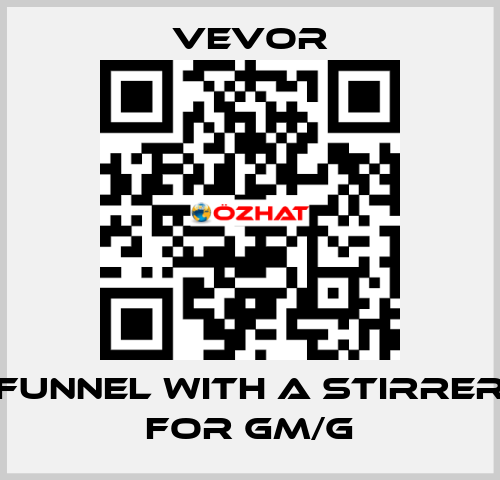 funnel with a stirrer for GM/G VEVOR