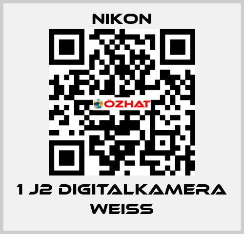 1 J2 Digitalkamera weiß Nikon