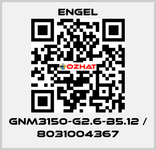 GNM3150-G2.6-B5.12 / 8031004367 ENGEL