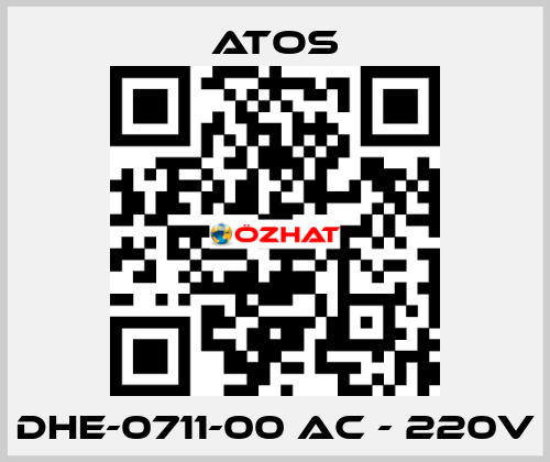 DHE-0711-00 AC - 220v Atos
