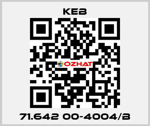 71.642 00-4004/B KEB