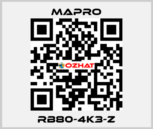 RB80-4K3-Z Mapro