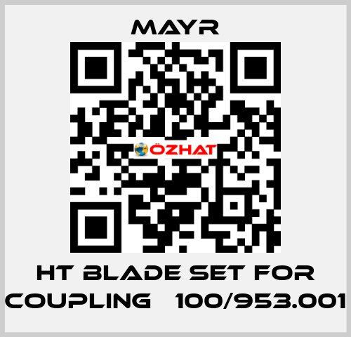 HT blade set for coupling 	100/953.001 Mayr