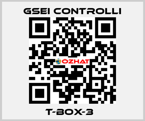 T-BOX-3Т GSEI Controlli