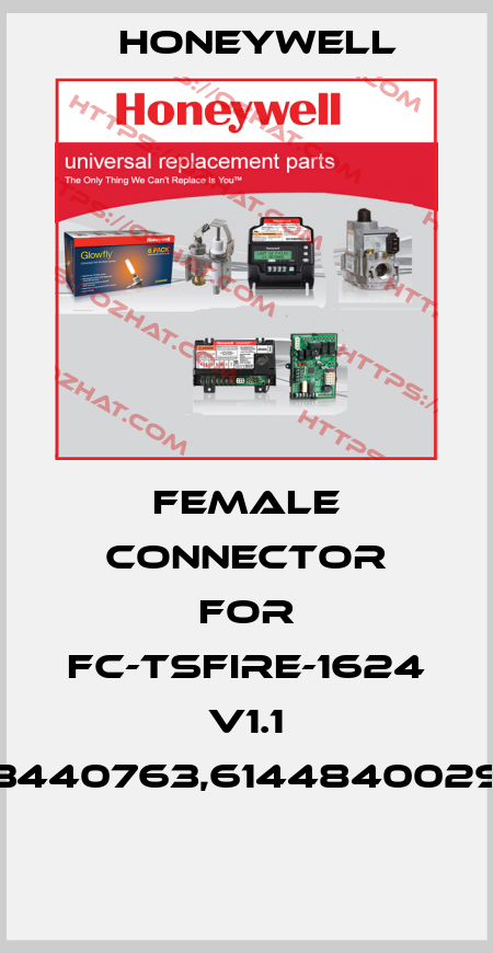 female connector for FC-TSFIRE-1624 V1.1 (3440763,6144840029)  Honeywell