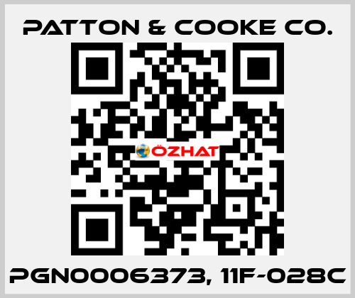PGN0006373, 11F-028C Patton & Cooke Co.