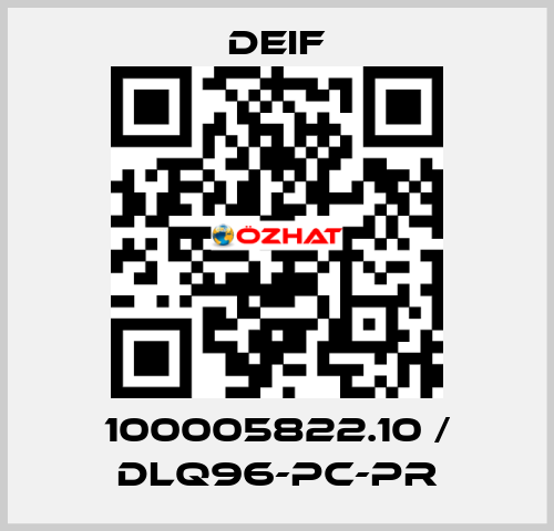 100005822.10 / DLQ96-pc-PR Deif