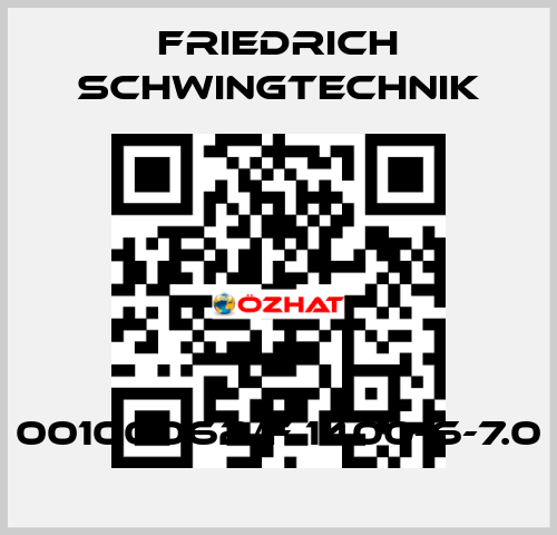 00100062/F 1400-6-7.0 Friedrich Schwingtechnik