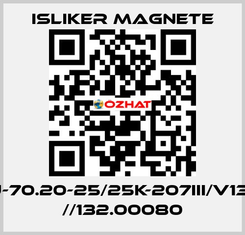 GIU-70.20-25/25K-207III/V1322 //132.00080 ISLIKER MAGNETE