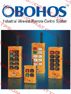 Industrial remote controls for HS-8D6 Obohos