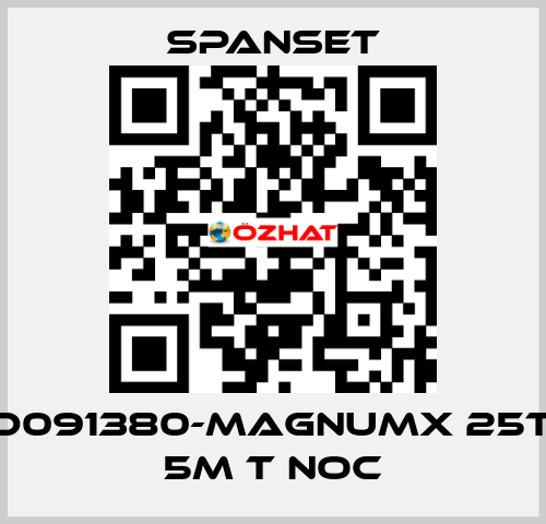 D091380-MagnumX 25t 5m T NoC SpanSet