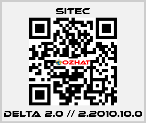 Delta 2.0 // 2.2010.10.0 SITEC