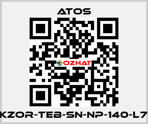 DLKZOR-TEB-SN-NP-140-L71-Q Atos