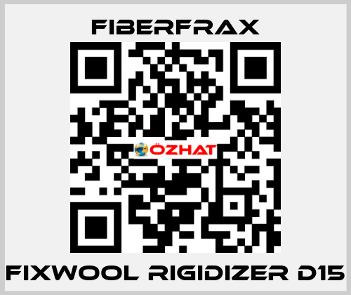 Fixwool rigidizer D15 Fiberfrax