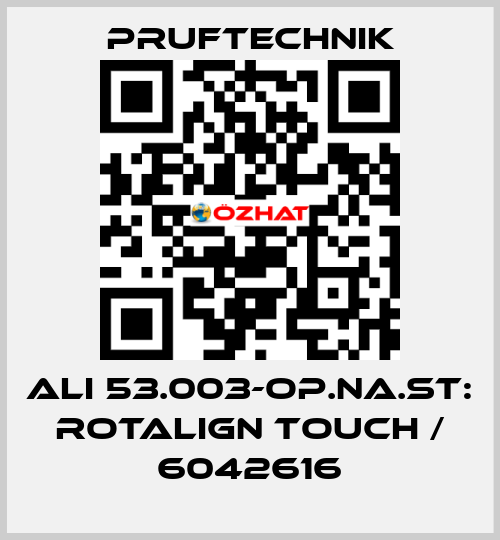ALI 53.003-OP.NA.ST: ROTALIGN Touch / 6042616 Pruftechnik