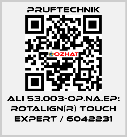 ALI 53.003-OP.NA.EP: ROTALIGN(R) touch EXPERT / 6042231 Pruftechnik