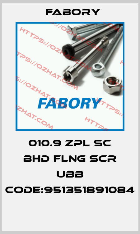 010.9 ZPL SC BHD FLNG SCR UBB code:951351891084  Fabory