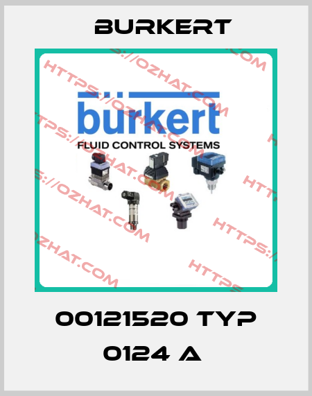 00121520 Typ 0124 A  Burkert