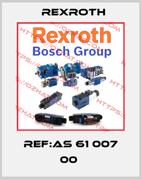 REF:AS 61 007 00  Rexroth