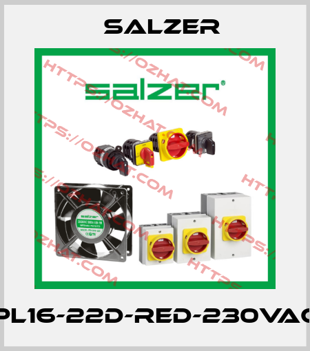 PL16-22D-Red-230VAC Salzer