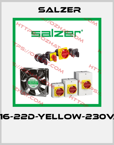 PL16-22D-Yellow-230VAC  Salzer
