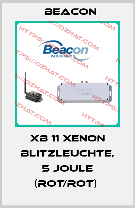 XB 11 Xenon Blitzleuchte, 5 Joule (rot/rot)  Beacon