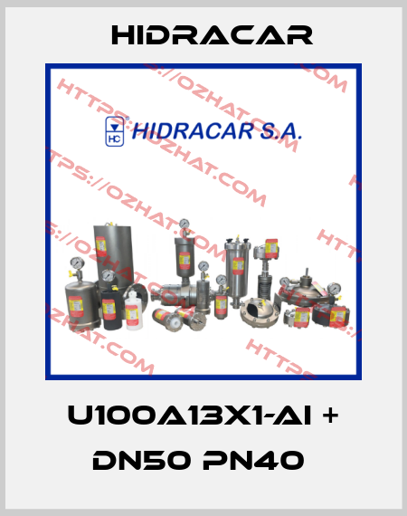 U100A13X1-AI + DN50 PN40  Hidracar