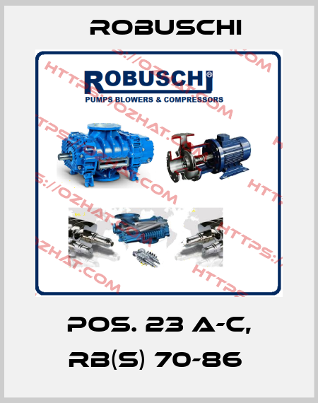 Pos. 23 A-C, RB(S) 70-86  Robuschi