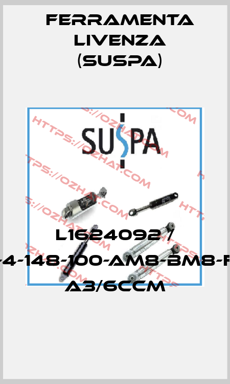 L1624092 / 16-4-148-100-AM8-BM8-F1N A3/6ccm Ferramenta Livenza (Suspa)