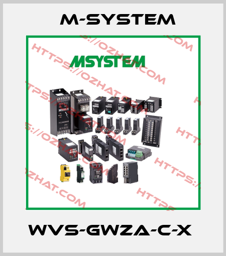  WVS-GWZA-C-X  M-SYSTEM