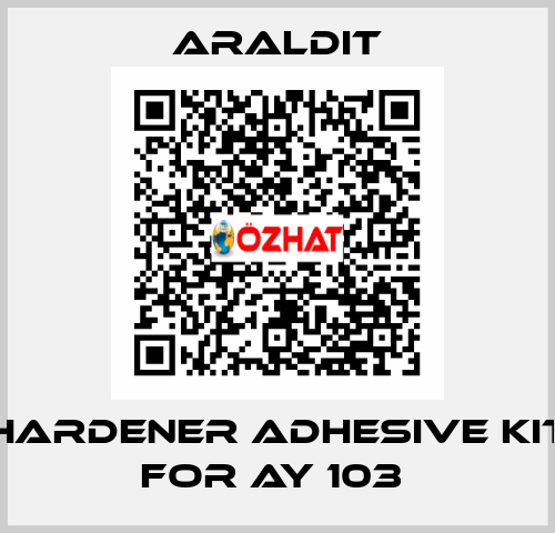 Hardener adhesive kit for AY 103  Araldit
