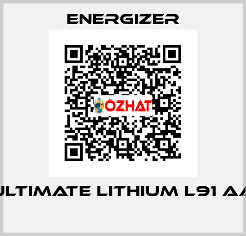 Ultimate Lithium L91 AA   Energizer