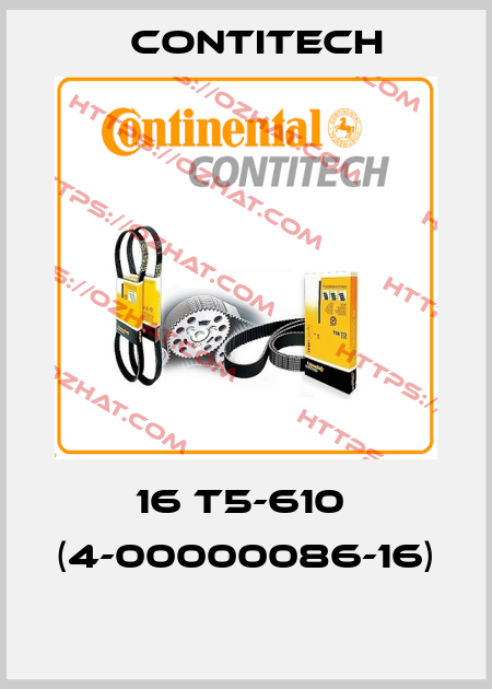 16 T5-610  (4-00000086-16)  Contitech