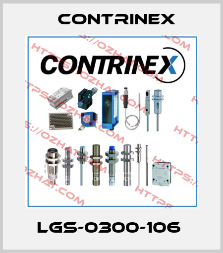 LGS-0300-106  Contrinex