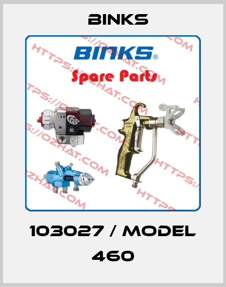 103027 / Model 460 Binks