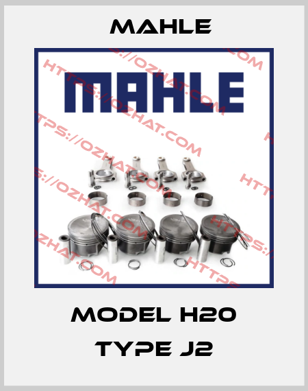Model H20 Type J2 MAHLE