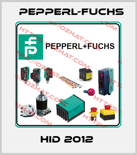 HID 2012  Pepperl-Fuchs